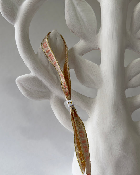 Handmade Ribbon Bracelet Girl Power